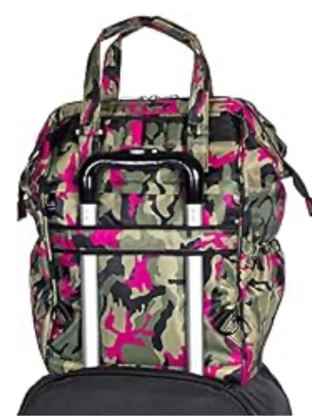Nwot Lug puddle jumper Camo Orchid Convertible Tote Bag, backpack